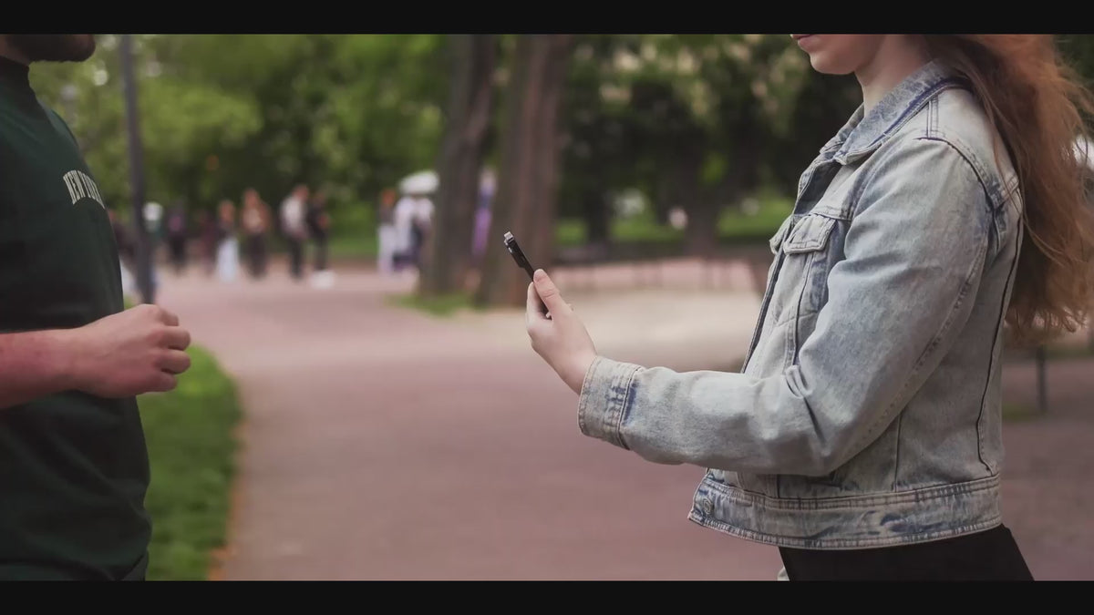 WaveTag Wizytówka Bambusowa z Własnym Projektem